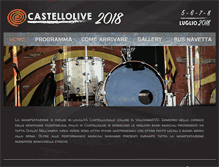 Tablet Screenshot of castellolive.it